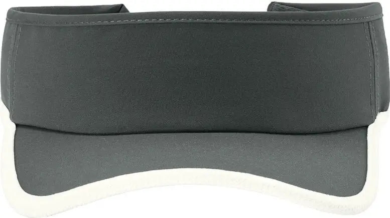 Sport-tek Stc57 Repeat Visor - Iron Gray White - Gray/ / Adult Osfa