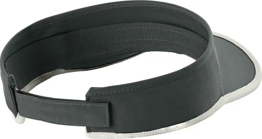 Sport-tek Stc57 Repeat Visor - Iron Gray White - Gray/ / Adult Osfa