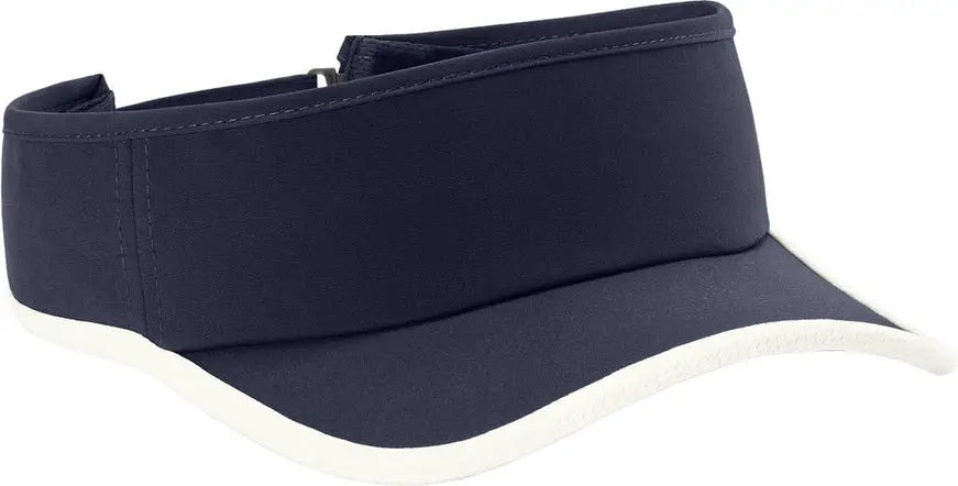 Sport-tek Stc57 Repeat Visor - True Navy White - Navy/ / Adult Osfa