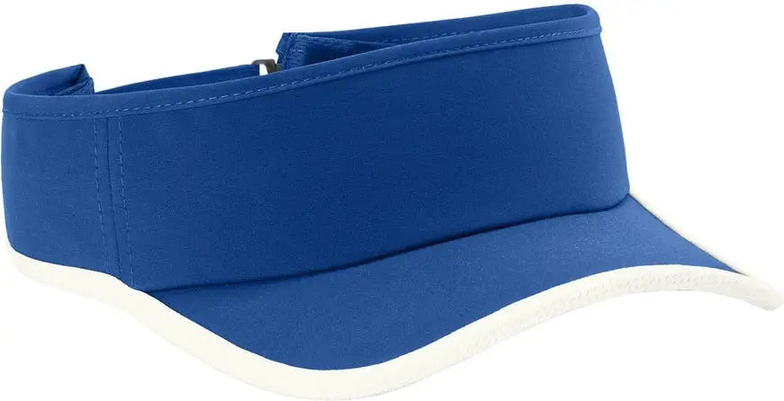 Sport-tek Stc57 Repeat Visor - True Royal White - Royal/ / Adult Osfa