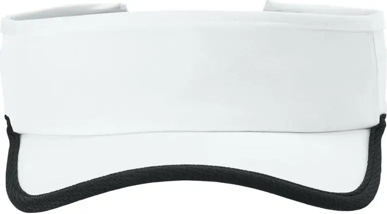 Sport-tek Stc57 Repeat Visor - White Black - White/ / Adult Osfa
