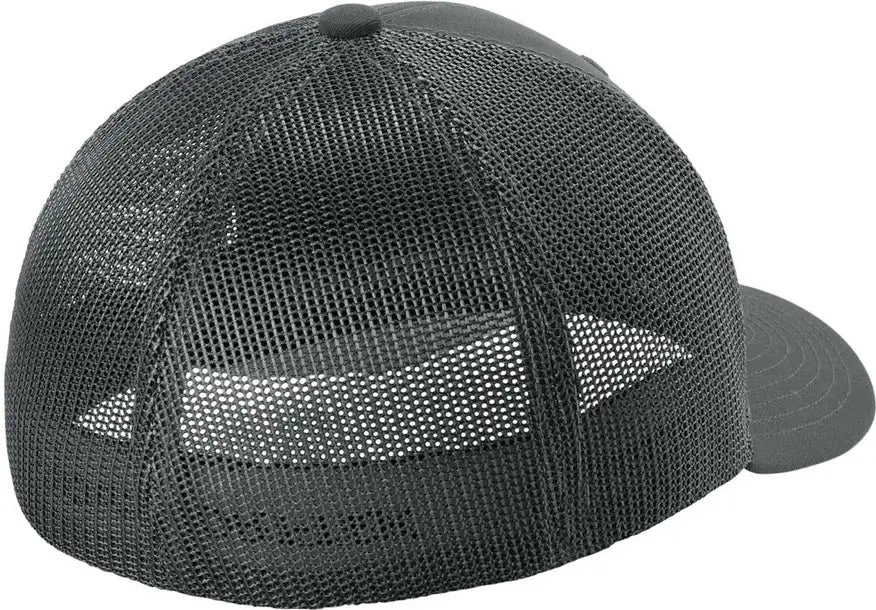 Sport-tek Stc60 Stretch-tek Mesh Back Cap - Iron Gray
