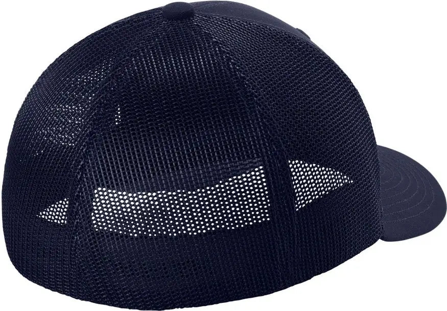 Sport-tek Stc60 Stretch-tek Mesh Back Cap - True Navy - Navy/ / Adult S/m