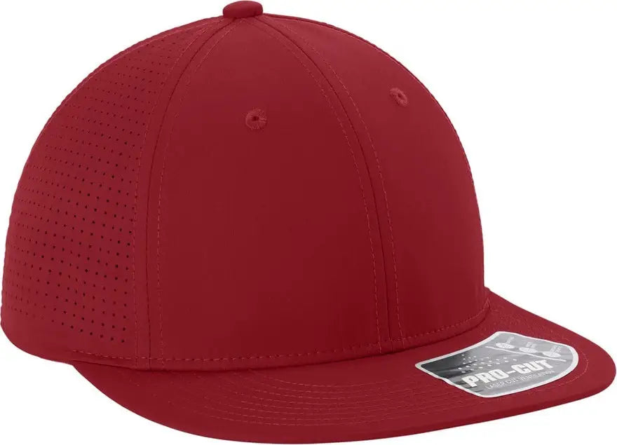 Sport-tek Stc64 Pro-cut Stretch-tek Cap - Deep Red - Adult S/m