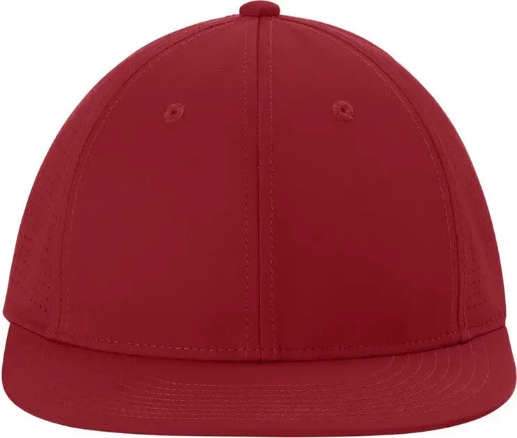 Sport-tek Stc64 Pro-cut Stretch-tek Cap - Deep Red