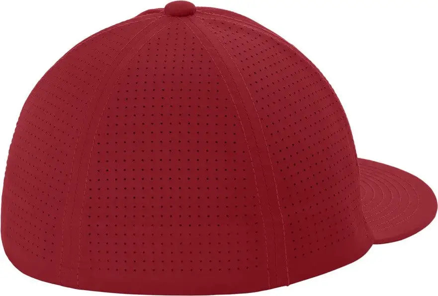 Sport-tek Stc64 Pro-cut Stretch-tek Cap - Deep Red