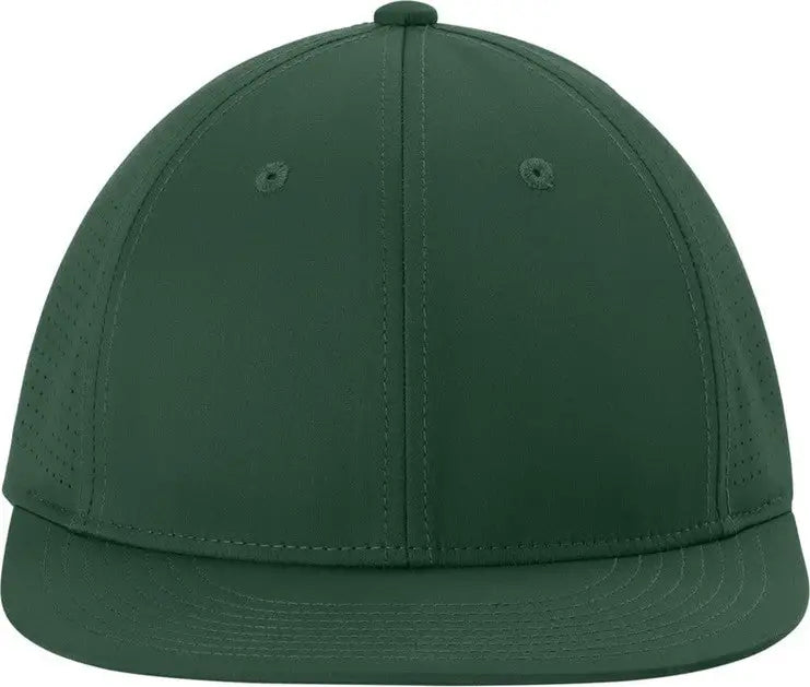 Sport-tek Stc64 Pro-cut Stretch-tek Cap - Forest Green