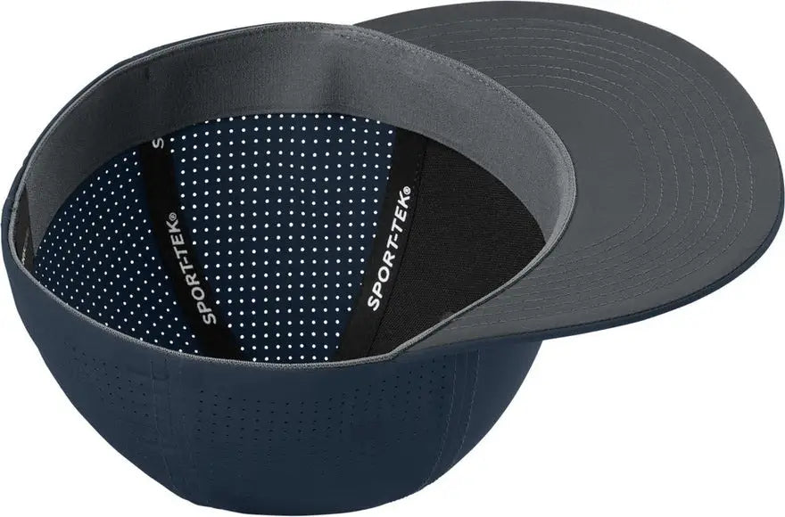 Sport-tek Stc64 Pro-cut Stretch-tek Cap - True Navy