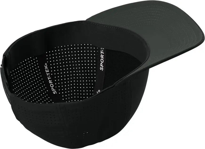 Sport-tek Stc65 Pro-cut Adjustable Cap - Black - Adult Osfa