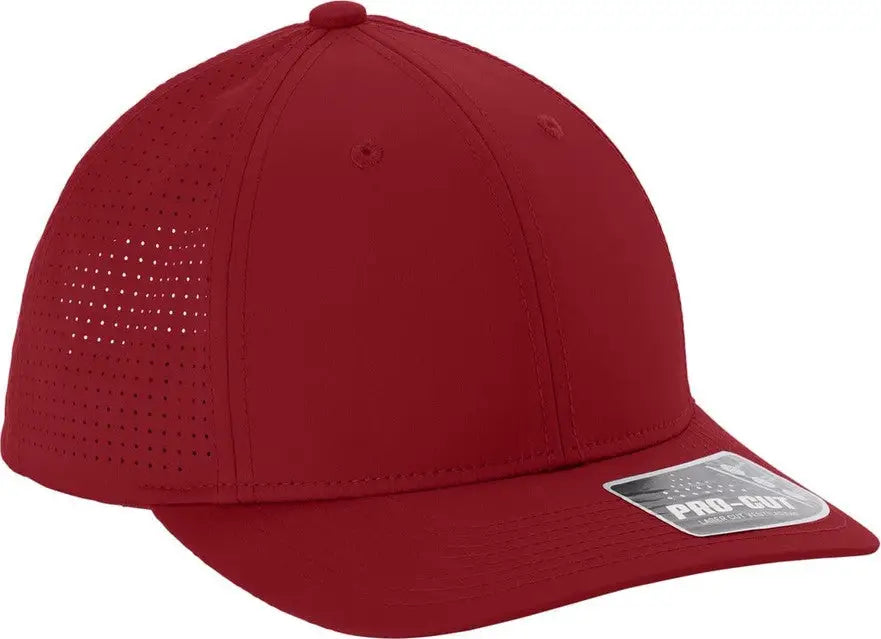 Sport-tek Stc65 Pro-cut Adjustable Cap - Deep Red - Adult Osfa
