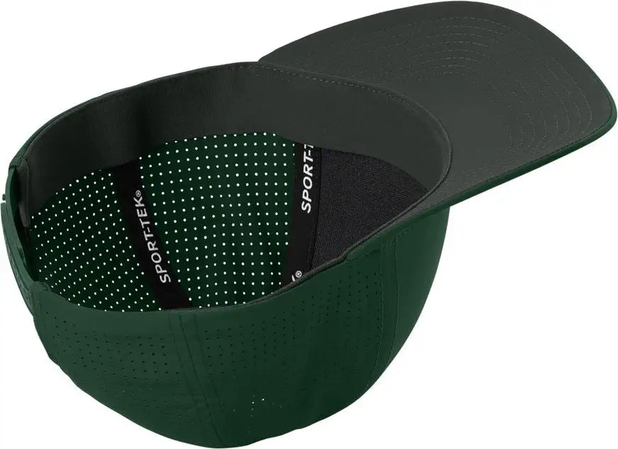 Sport-tek Stc65 Pro-cut Adjustable Cap - Forest Green - Adult Osfa