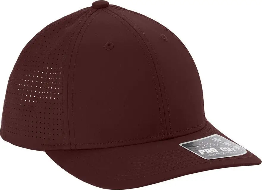 Sport-tek Stc65 Pro-cut Adjustable Cap - Maroon - Adult Osfa
