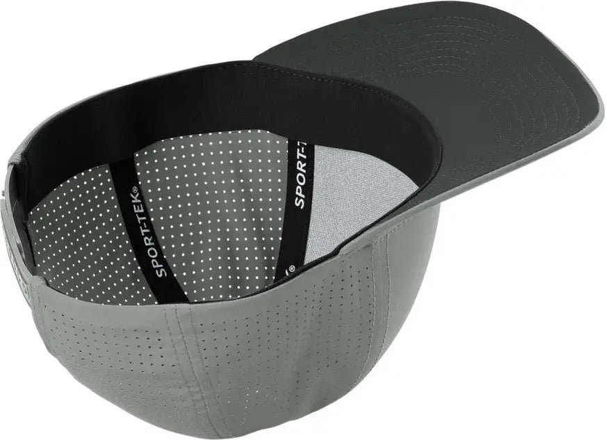 Sport-tek Stc65 Pro-cut Adjustable Cap - Silver - Adult Osfa