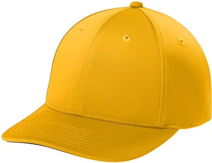 Sport-tek Stc71 Impact Mesh Stretch-tek Adjustable Cap - Gold