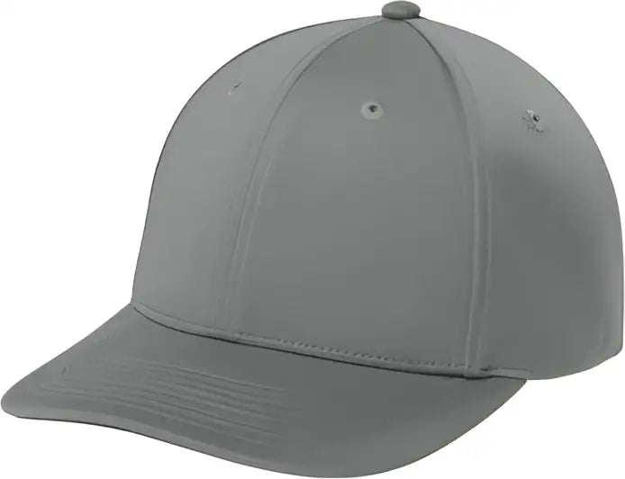 Sport-tek Stc71 Impact Mesh Stretch-tek Adjustable Cap - Gray Concrete - Adult Osfa