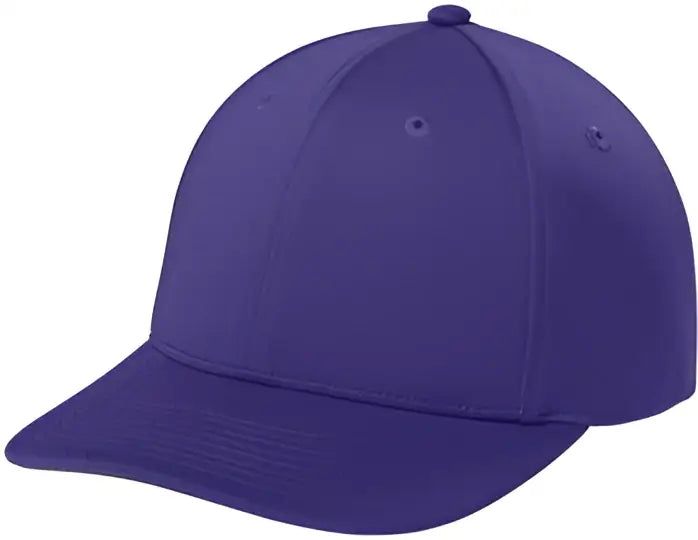 Sport-tek Stc71 Impact Mesh Stretch-tek Adjustable Cap - Purple - Adult Osfa