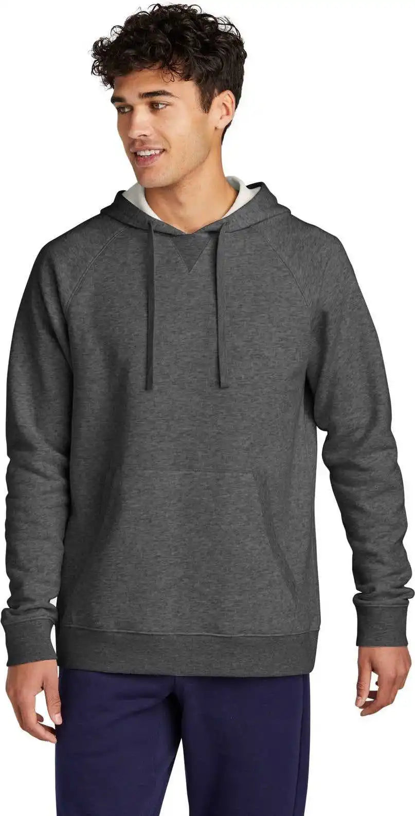 Sport Tek Stf200 Drive Fleece Pullover Hoodie Graphite Heather