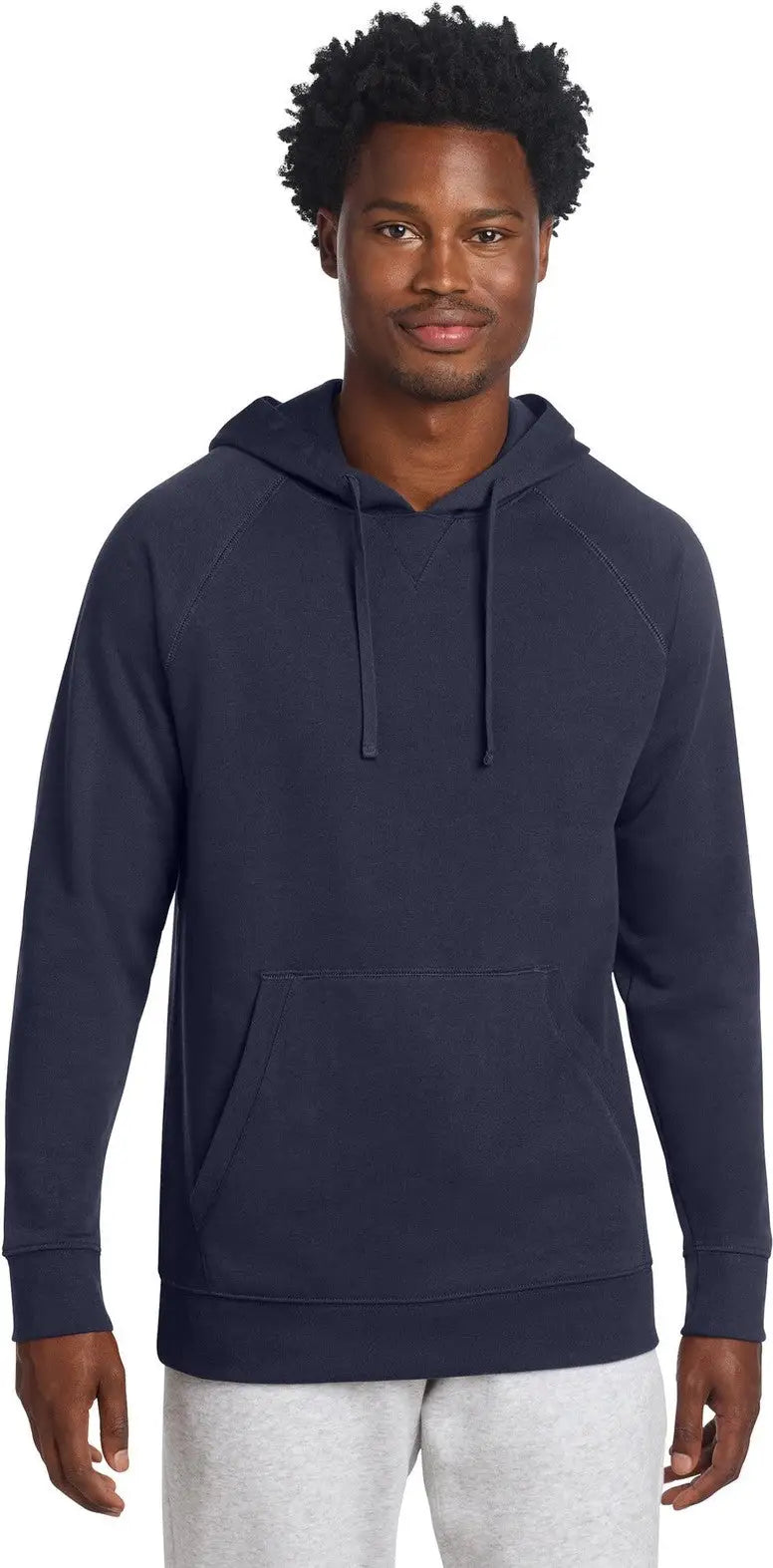 Sport-tek Stf200 Drive Fleece Pullover Hoodie - True Navy - Adult Xs