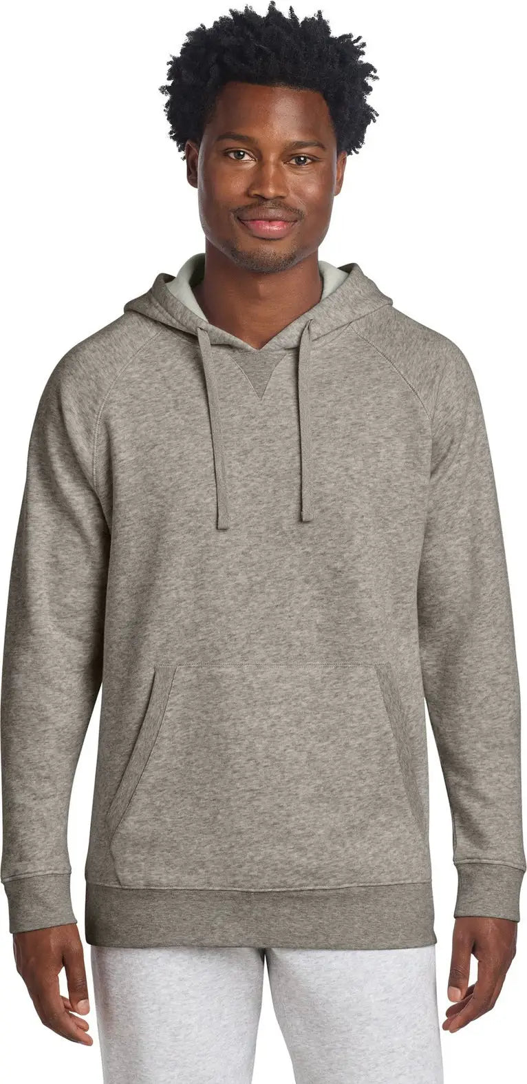 Sport-tek Stf200 Drive Fleece Pullover Hoodie - Vintage Heather - Adult Xs