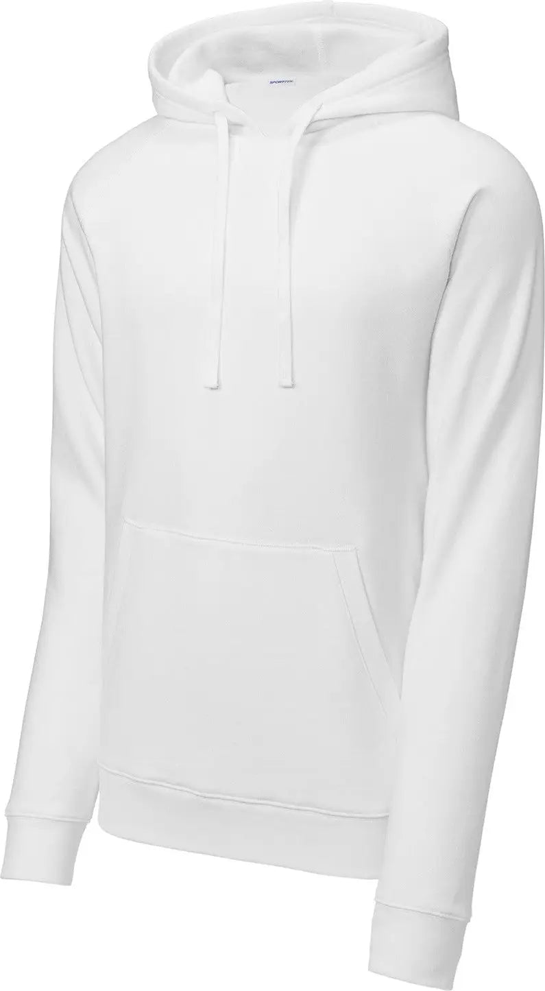 Sport-tek Stf200 Drive Fleece Pullover Hoodie - White