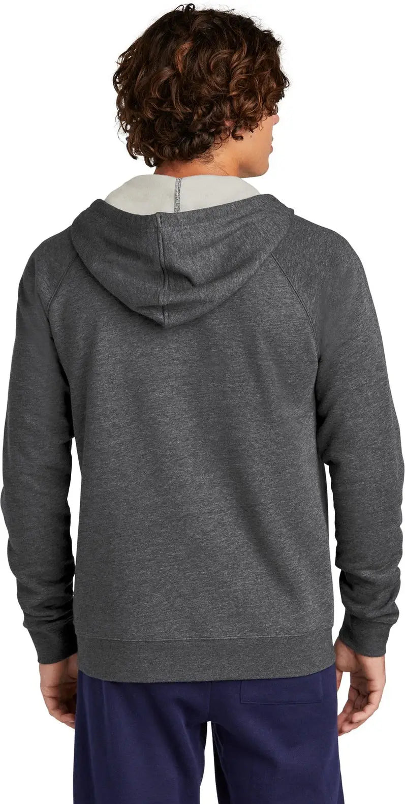 Sport-tek Stf201 Drive Fleece Hooded Full-zip - Graphite Heather