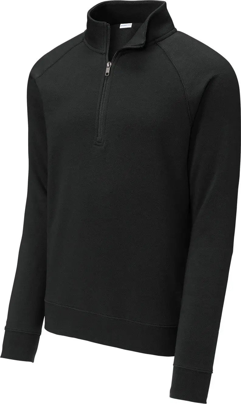 Sport-tek Stf202 Drive Fleece 1/4-zip Pullover - Black