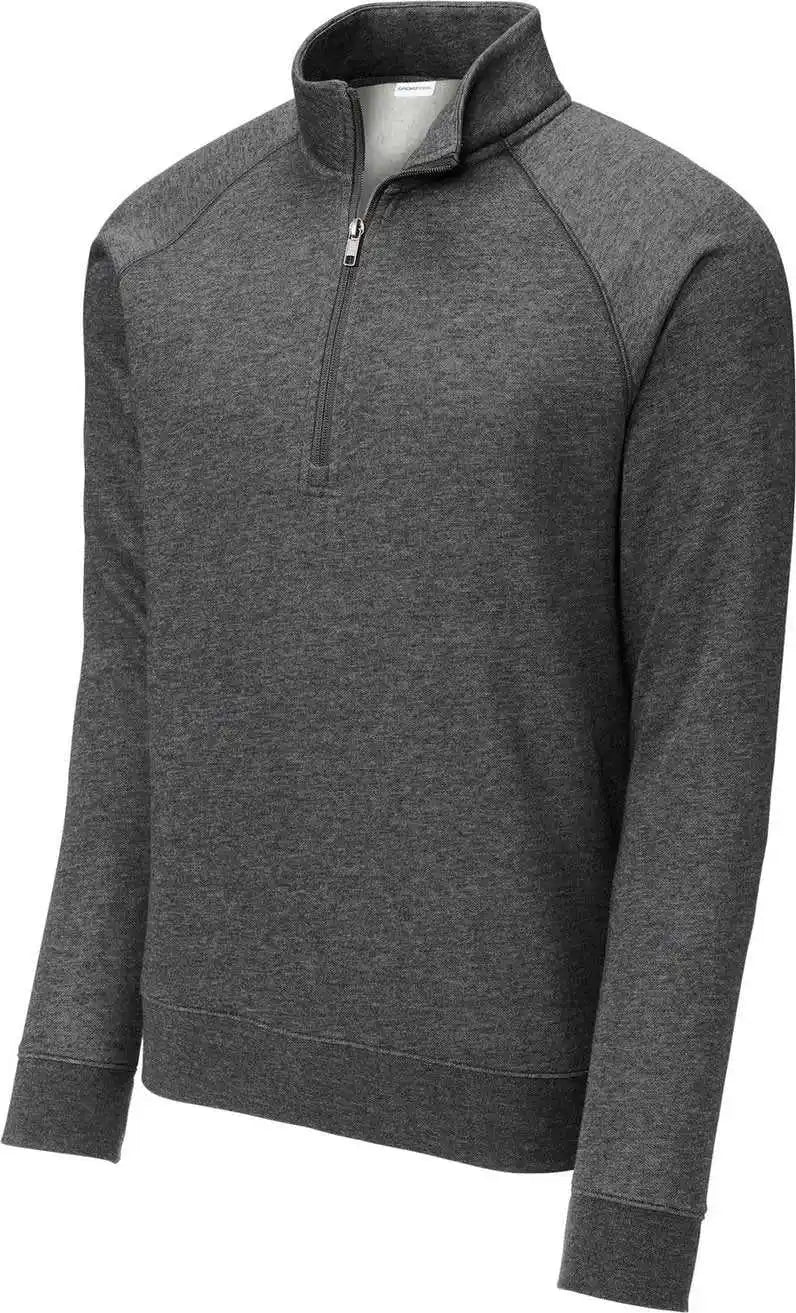 Sport Tek Stf202 Drive Fleece 1/4 Zip Pullover Graphite Heather