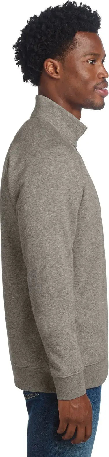Sport-tek Stf202 Drive Fleece 1/4-zip Pullover - Vintage Heather