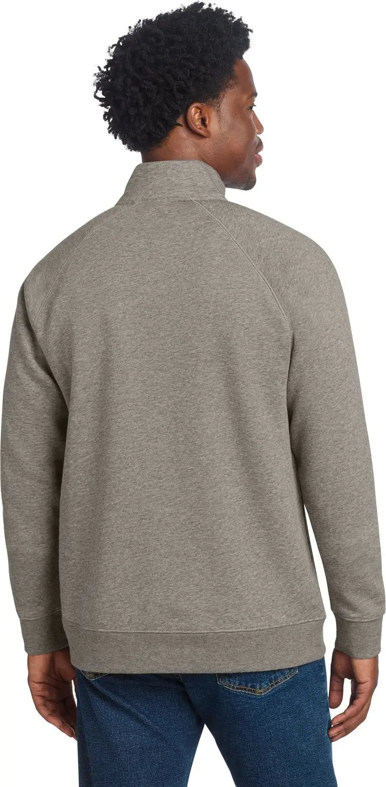 Sport-tek Stf202 Drive Fleece 1/4-zip Pullover - Vintage Heather