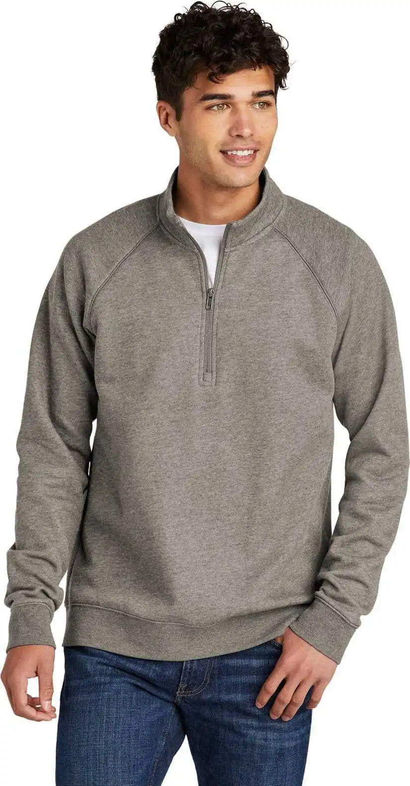 Sport Tek Stf202 Drive Fleece 1/4 Zip Pullover Vtghtr