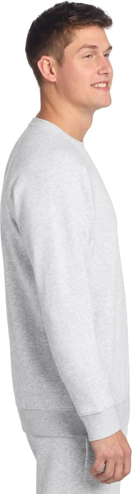 Sport-tek Stf203 Drive Fleece Crewneck - Athletic Heather