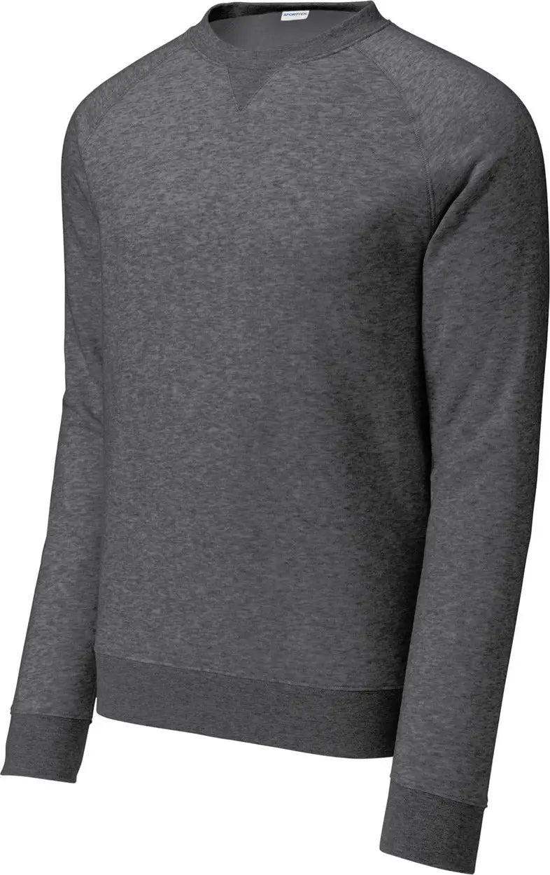 Sport-tek Stf203 Drive Fleece Crewneck - Graphite Heather