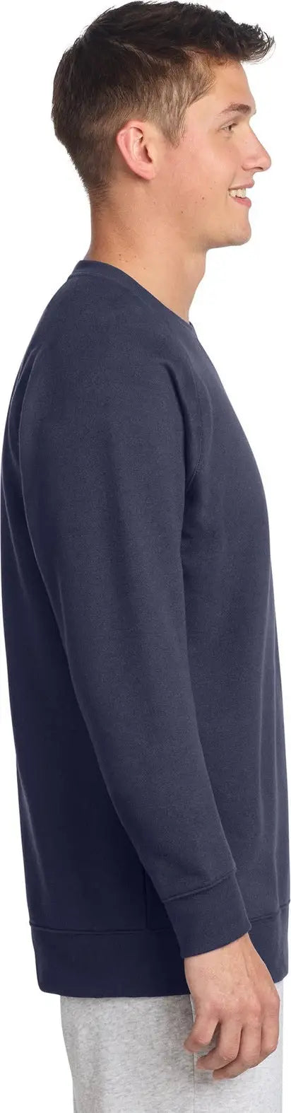 Sport-tek Stf203 Drive Fleece Crewneck - True Navy