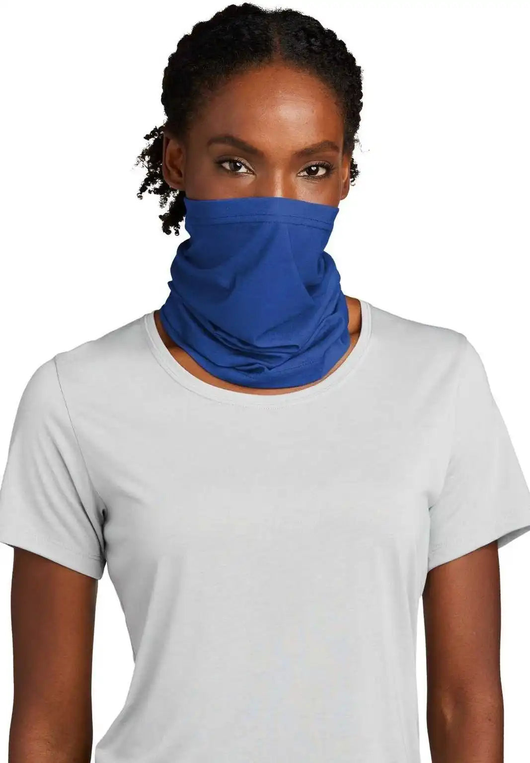 Sport-tek Stg102 Tubular Knit Gaiter - True Royal - Adult Osfm