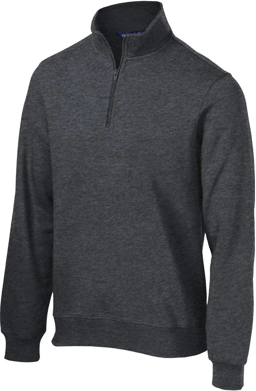 Sport-tek Tst253 Tall 1/4-zip Sweatshirt - Graphite Heather