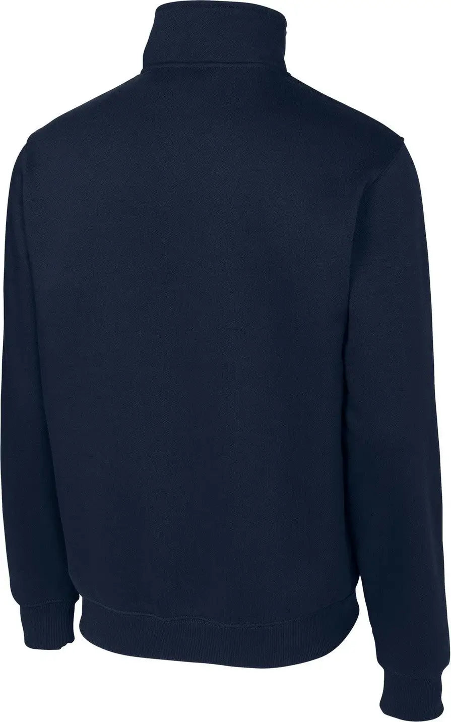 Sport-tek Tst253 Tall 1/4-zip Sweatshirt - True Navy