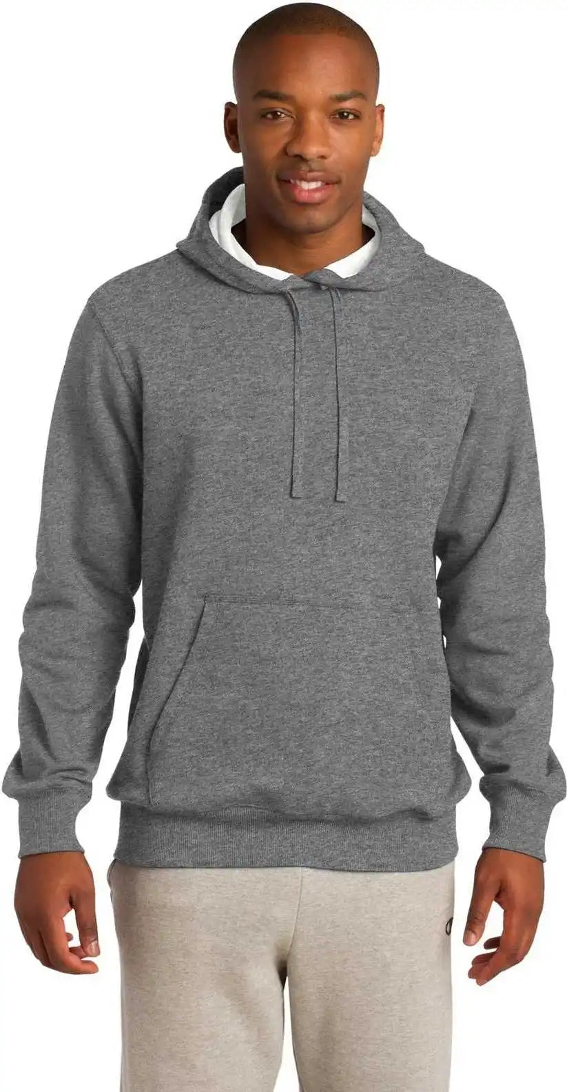 Sport-tek Tst254 Tall Pullover Hooded Sweatshirt - Vintage Heather