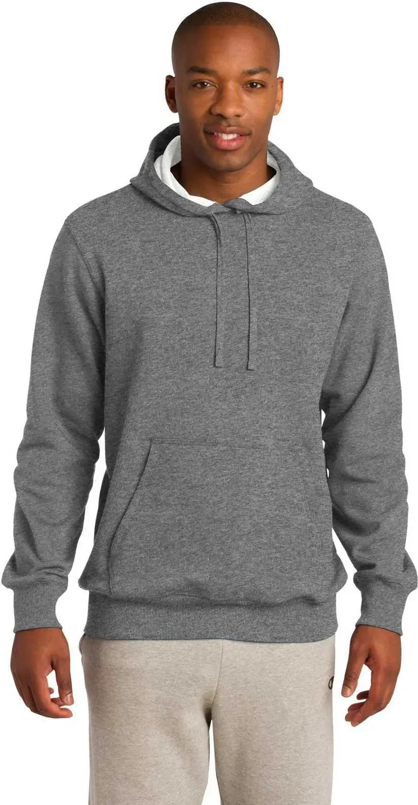 Sport-tek Tst254 Tall Pullover Hooded Sweatshirt - Vintage Heather