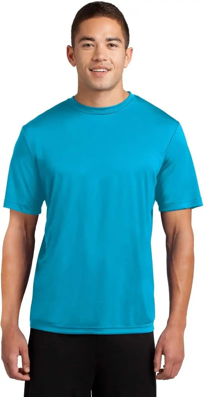 Sport Tek Tst350 Tall Posicharge Competitor Tee Atomic Blue