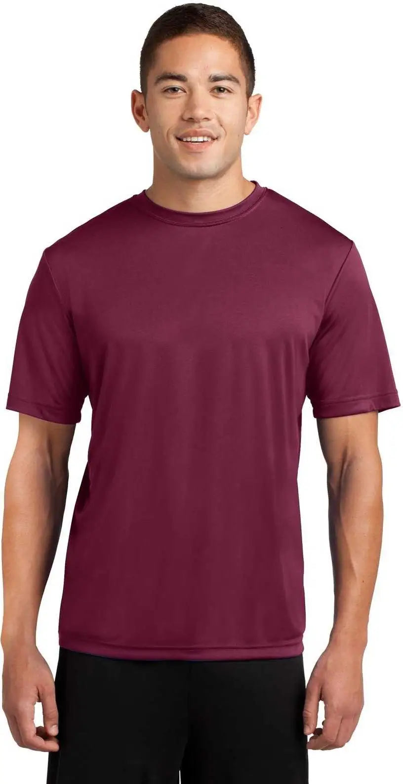 Sport-tek Tst350 Tall Posicharge Competitor Tee - Cardinal
