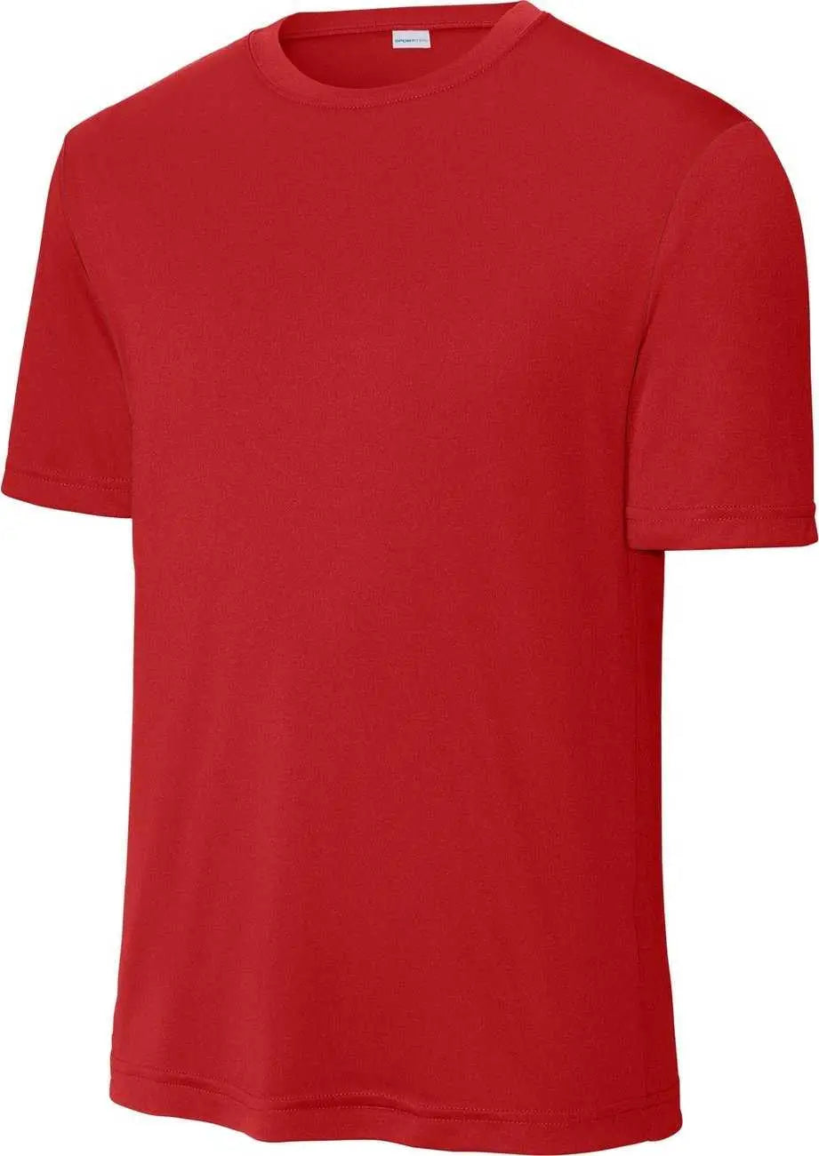 Sport-tek Tst350 Tall Posicharge Competitor Tee - Deep Red