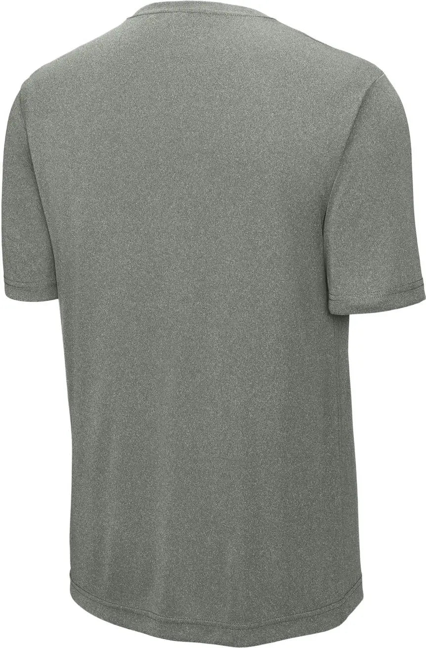 Sport-tek Tst350 Tall Posicharge Competitor Tee - Gray Concrete Heather - Adult 2xl