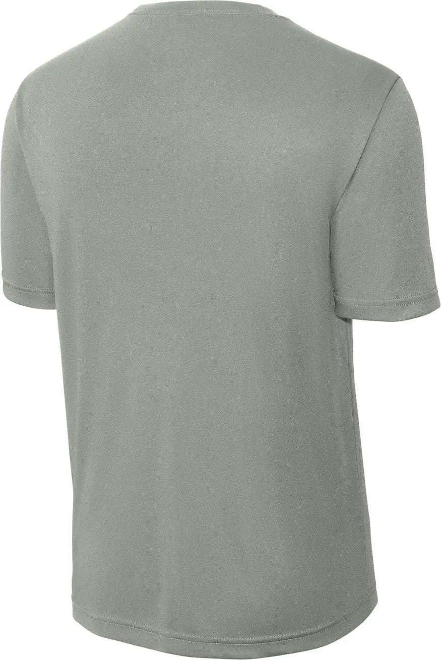 Sport-tek Tst350 Tall Posicharge Competitor Tee - Gray Concrete - Adult l