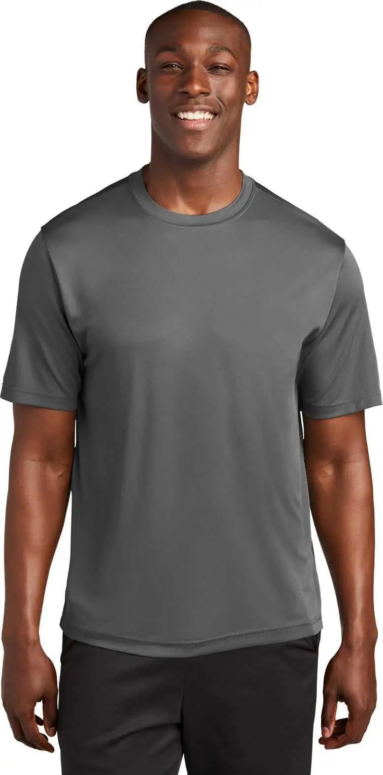Sport-tek Tst350 Tall Posicharge Competitor Tee - Iron Grey