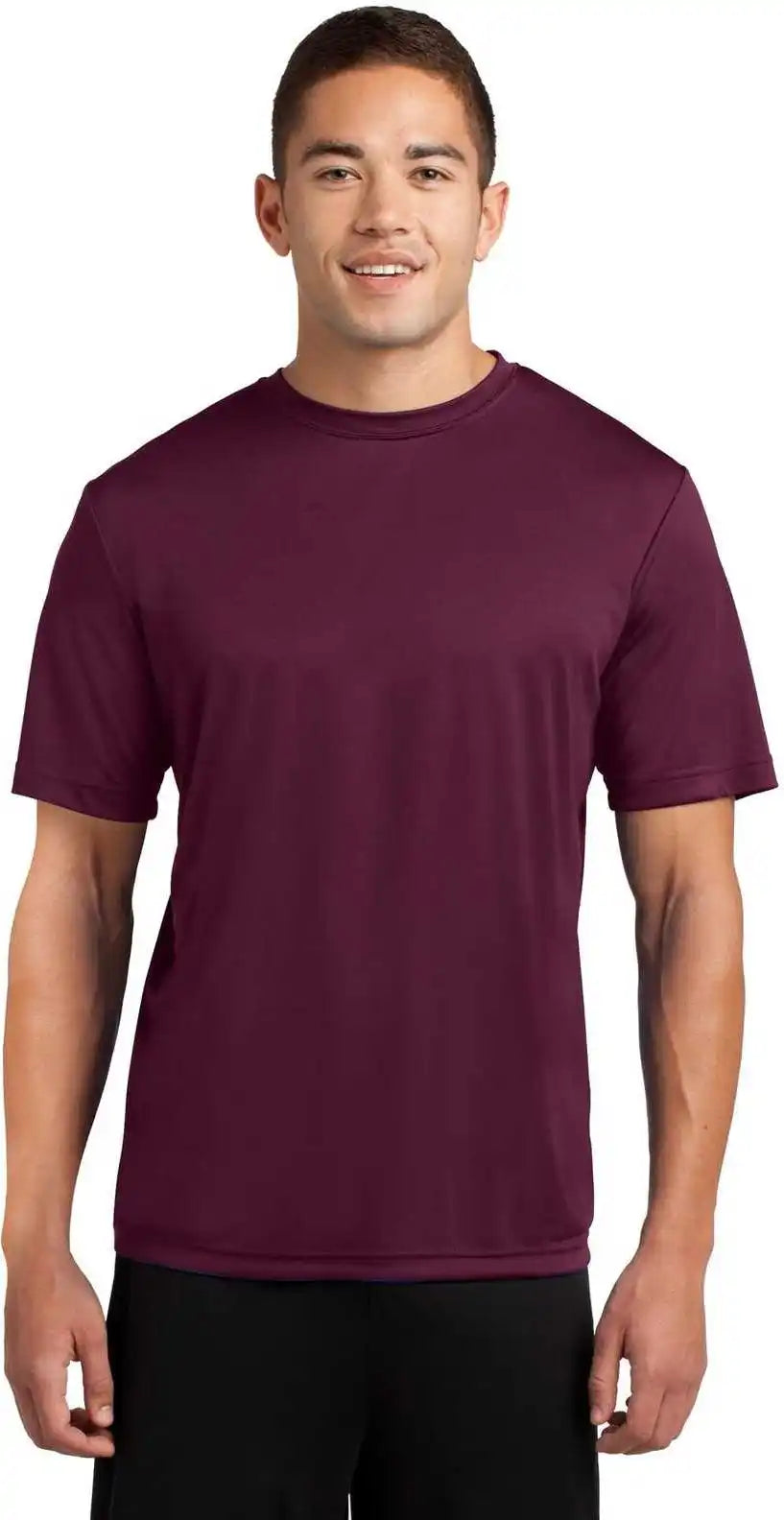 Sport-tek Tst350 Tall Posicharge Competitor Tee - Maroon