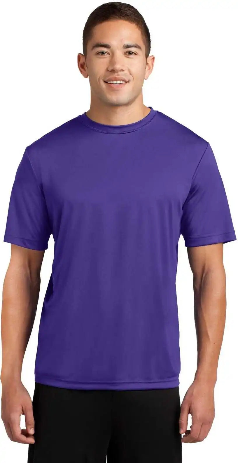 Sport-tek Tst350 Tall Posicharge Competitor Tee - Purple