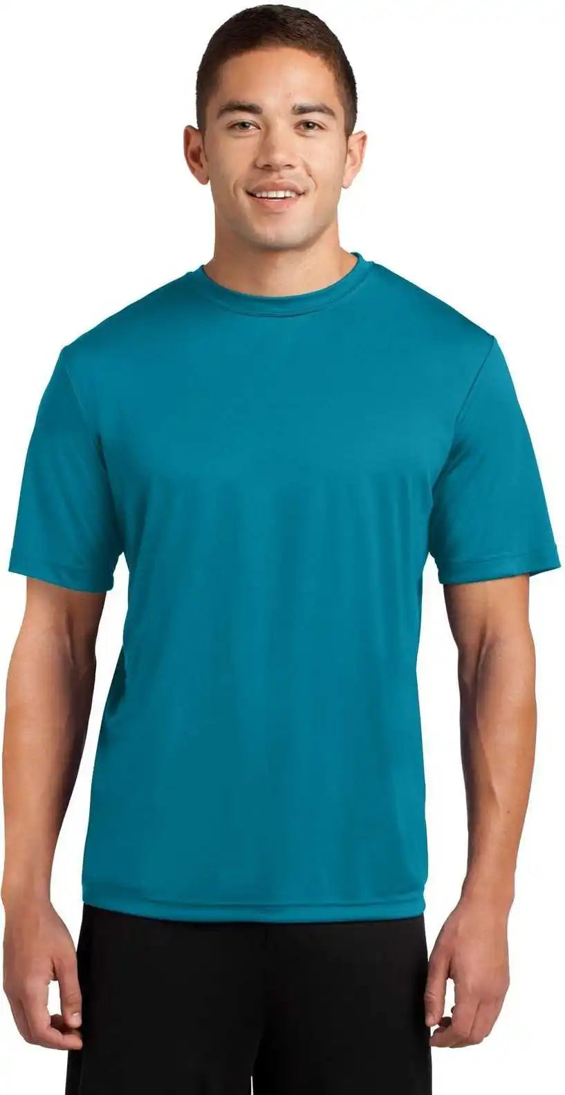 Sport-tek Tst350 Tall Posicharge Competitor Tee - Tropic Blue
