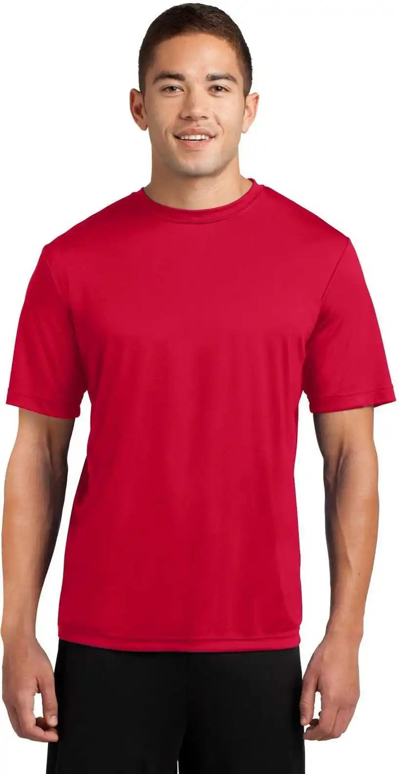Sport Tek Tst350 Tall Posicharge Competitor Tee True Red