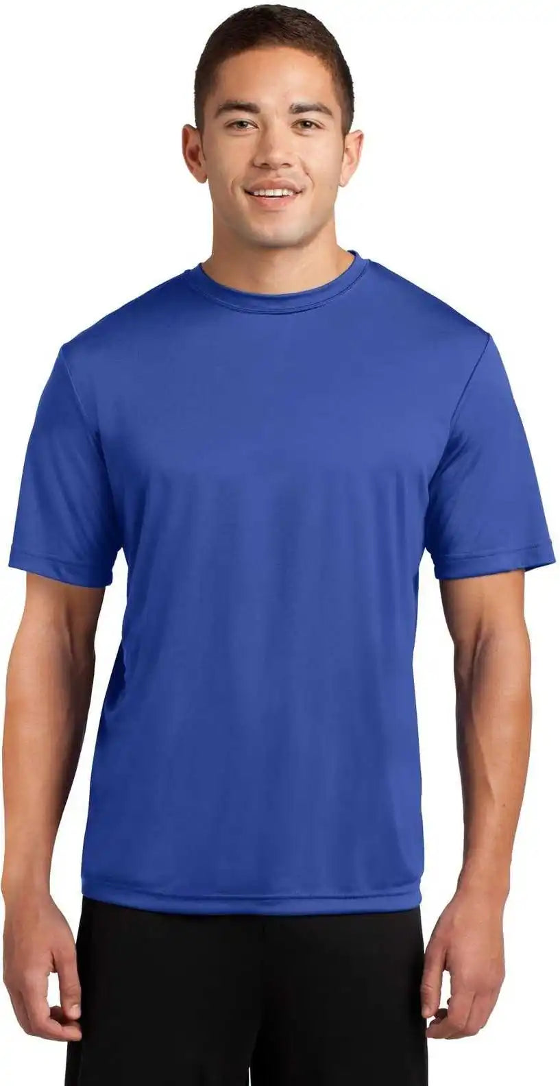 Sport Tek Tst350 Tall Posicharge Competitor Tee True Royal