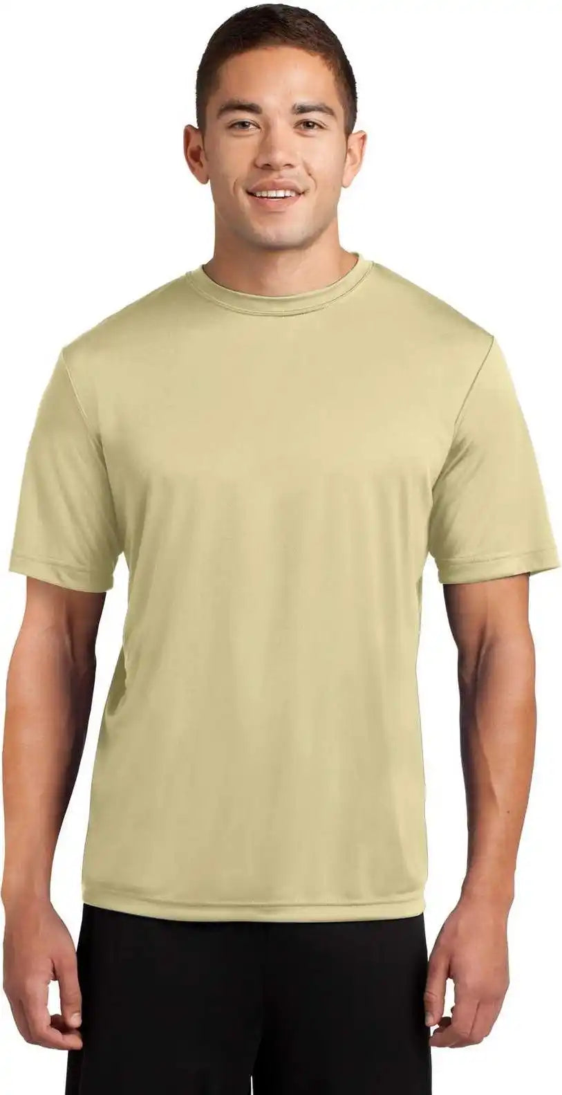 Sport Tek Tst350 Tall Posicharge Competitor Tee Vegas Gold